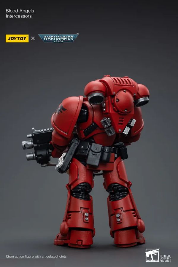 Фигурка Warhammer 40000 - Кровавый Ангел Заступник (Blood Angels Intercessors JOYTOY) 1:18 изображение 3