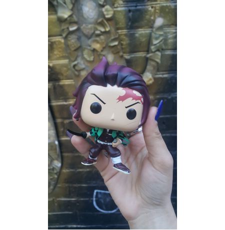 Фигурка Funko POP! Клинок рассекающий демонов - Танджиро Камадо (Demon Slayer Tanjiro Kamado)УЦЕНКА изображение 2