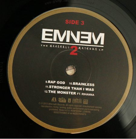 Виниловая пластинка Eminem – The Marshall Mathers LP 2 изображение 4