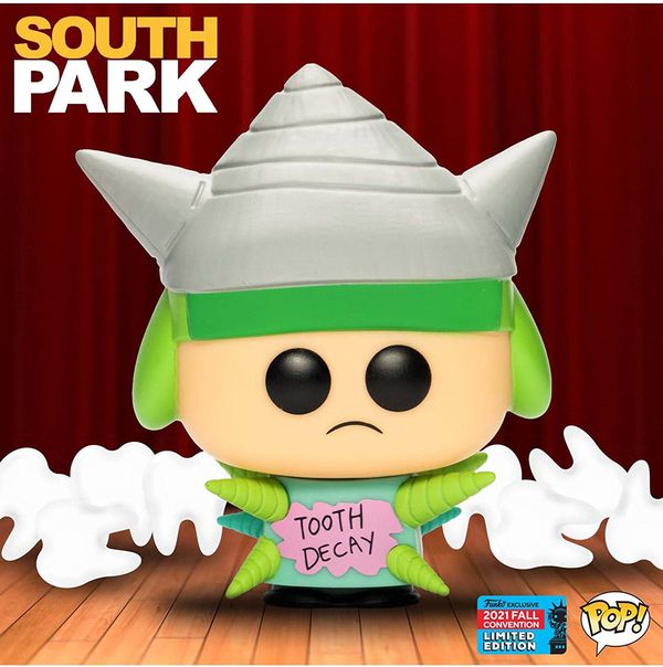 Фигурка Funko POP! Южный Парк - Кайл Кариес Эксклюзив (South Park Kyle As Tooth Decay NYCC 2021 Exc) изображение 4