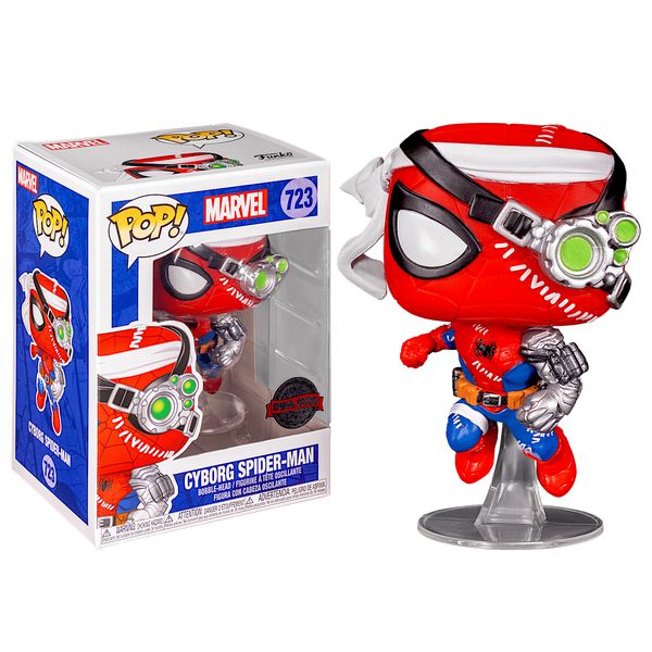 Фигурка Funko POP! Человек-Паук Киборг, Эксклюзив (Cyborg Spider-Man, Special Edition)