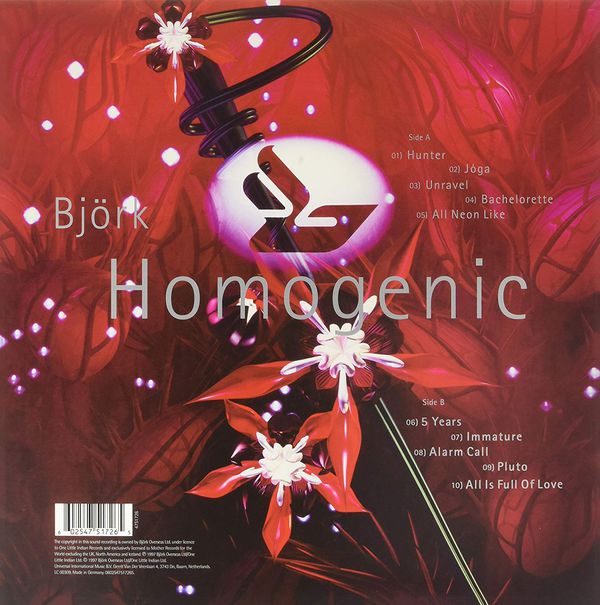 Виниловая пластинка Björk – Homogenic изображение 2
