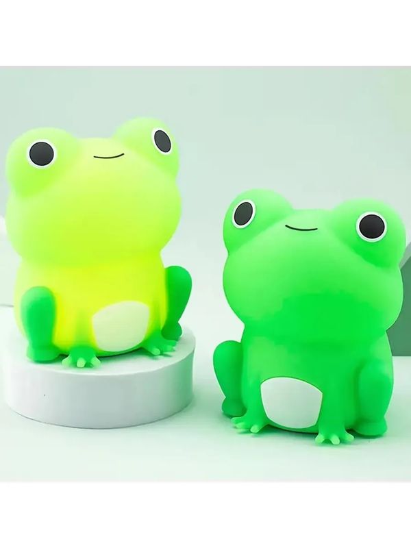 Светильник Лягушка 11 см (6 цветов)