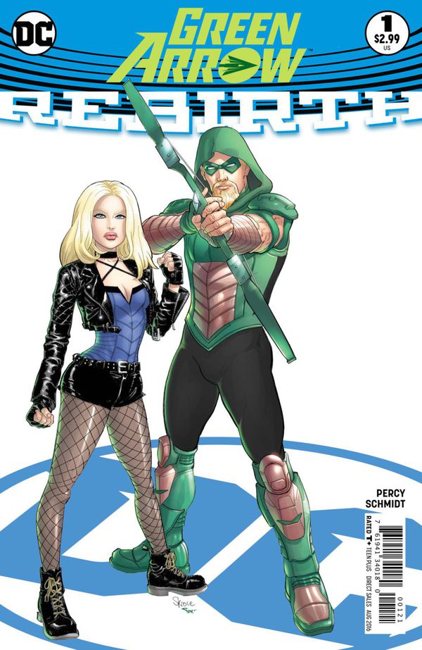 Green Arrow: Rebirth #1 (вариативная обложка)