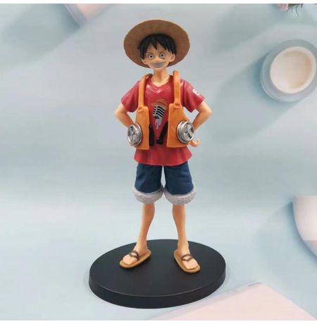 Фигурка One Piece Monkey.D.Luffy (Манки Д. Луффи) в жилете 16 см изображение 2