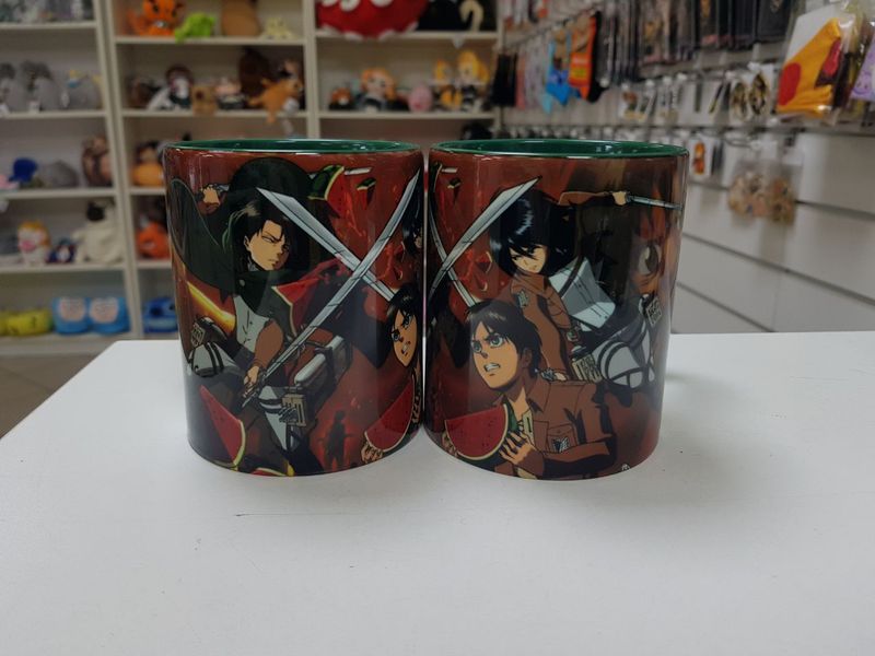 Кружка Атака Титанов - Арбузная Битва (Attack on Titan)