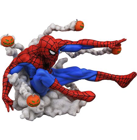 Фигурка Человек-Паук - Взрыв (Spider-Man Pumpkin Bomb Marvel Gallery) 15 см лицензия изображение 2