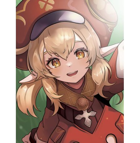 Открытка Геншин Импакт - Кли (Genshin Impact) STICKERS.ONE