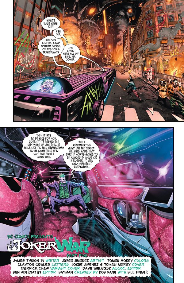 Batman #99A (The Joker War Rebirth) изображение 3