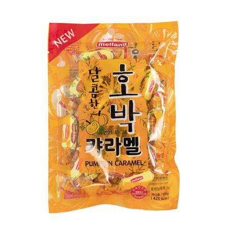 Карамель Melland со вкусом тыквы (Pumpkin Caramel),100г
