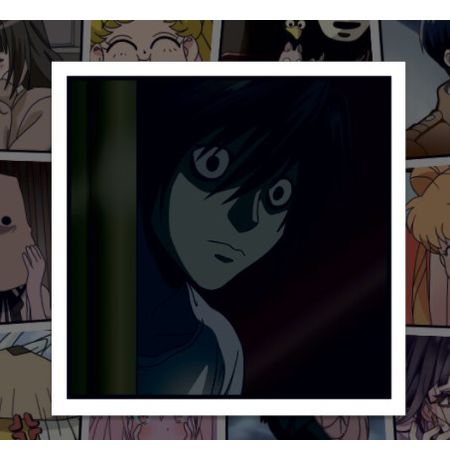 Стикер Тетрадь смерти - L (Death Note) STICKERS.ONE