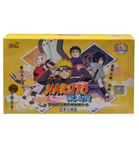 Коллекционные карточки Наруто Серия 2 - Тир 1 - 5 штук в бустере (Naruto)