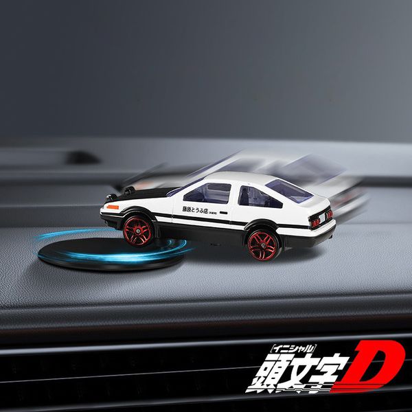 Дрифт машинка на панель авто Initial D Toyota Trueno AE86 1:64 изображение 2