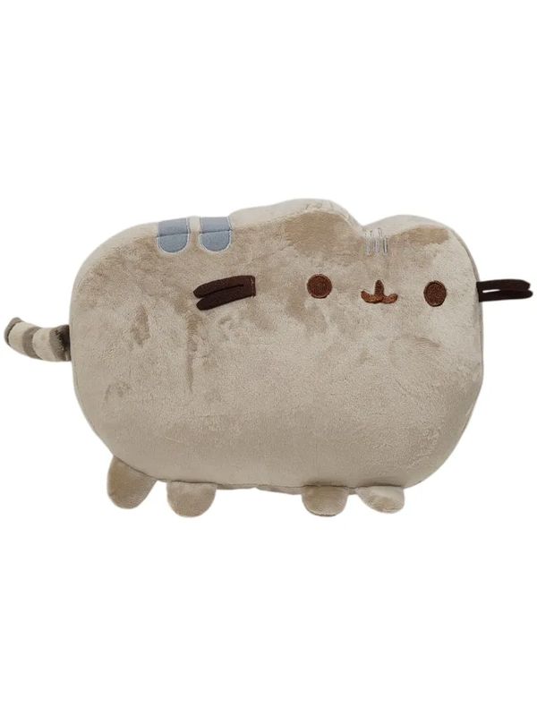 Мягкая игрушка Кот Пушин Классический (Pusheen Cat) смотрит вправо 30х20 см