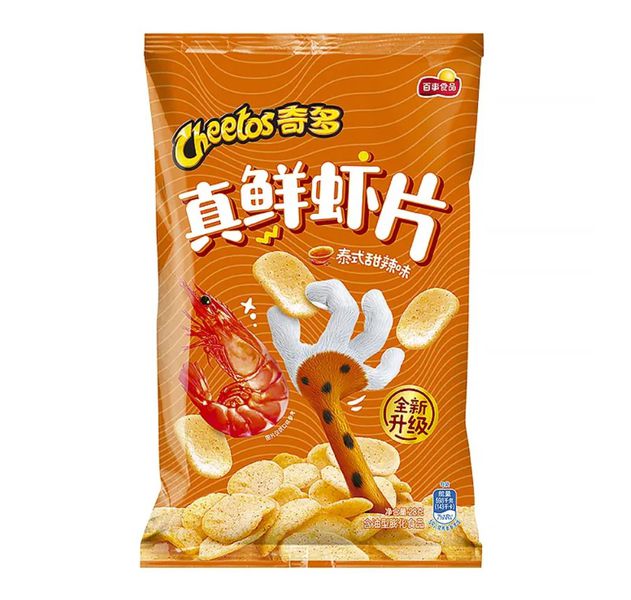 Чипсы Cheetos со вкусом острых креветок