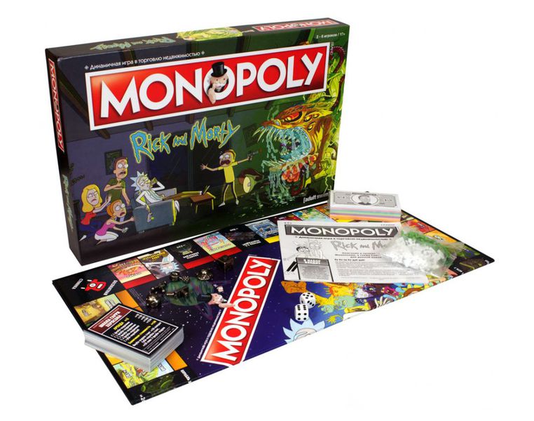 Настольная игра Монополия Рик и Морти (Rick and Morty) изображение 2