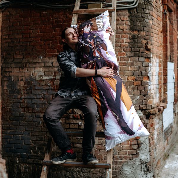 Дакимакура Геншин Импакт - Чжун Ли (Genshin Impact - Zhongli) изображение 2