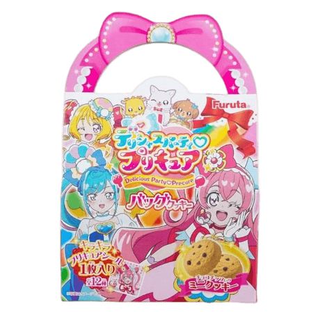 Печенье Pretty Cure Furuta с шоколадной крошкой + наклейка, 15 гр