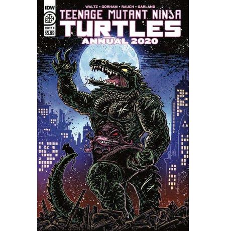 Teenage Mutant Ninja Turtles Annual 2020 обложка B