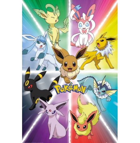 Постер Покемон - Эволюция Иви (Pokemon - Eevee Evolution)