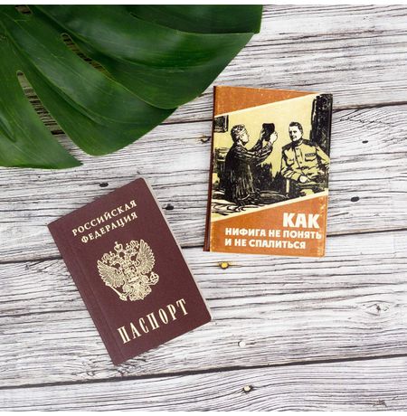 Обложка на паспорт Как не понять изображение 2