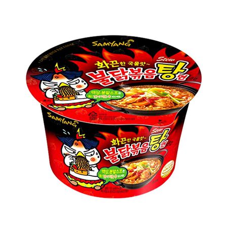 Лапша Samyang острая со вкусом тушеной курицы