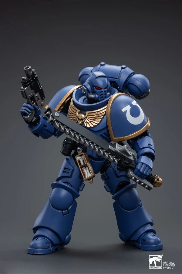 Фигурка Warhammer 40000 - Ультрамарин Заступник (Ultramarines Intercessors JOYTOY) 1:18 изображение 2