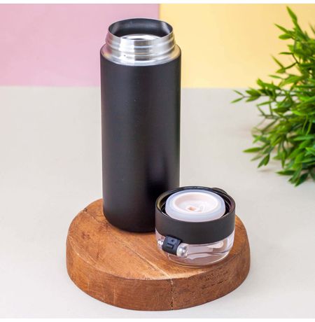 Термос Matt Tone, черный 400 мл изображение 3