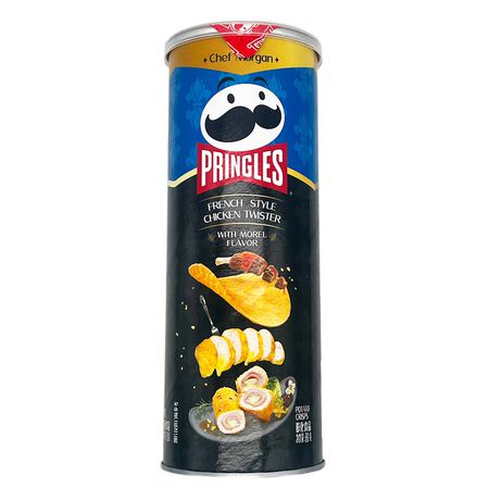 Чипсы Pringles со вкусом куриного твистера со сморчками