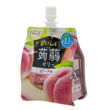 Желе питьевое Tarami Конняку со вкусом персика150 г