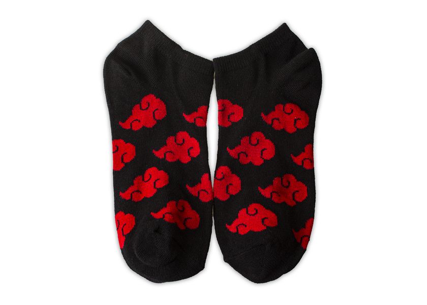 Носки Наруто - Акацуки (Naruto), короткие