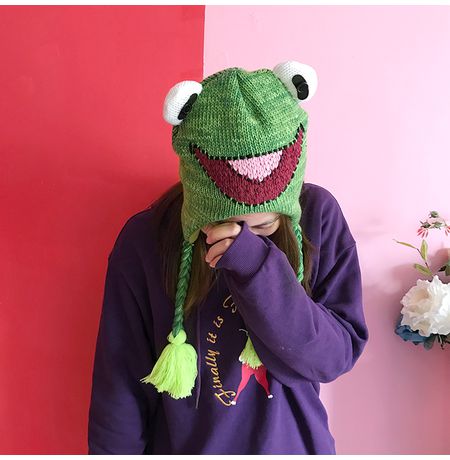 Шапка Кермит Улица Сезам (Kermit Sesame Street)