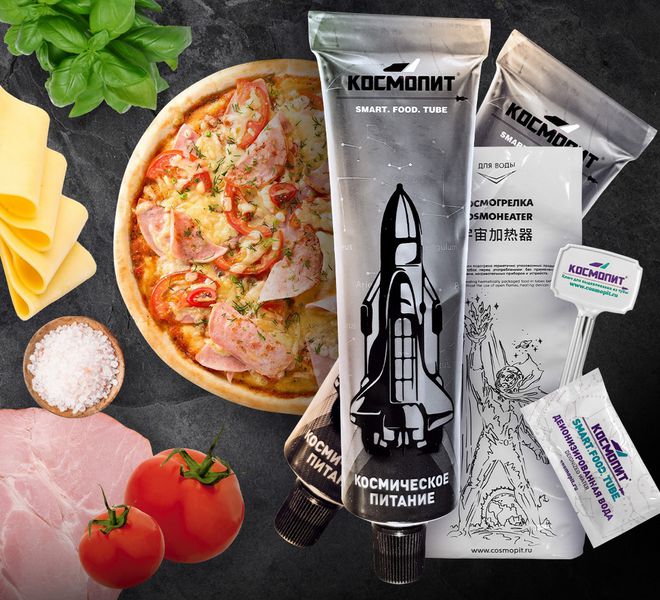 Космическое питание Сицилийская пицца, в коробке изображение 2