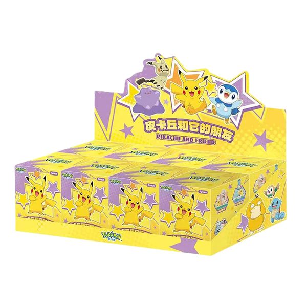Случайная фигурка Покемон - Pikachu & Friends Series (Funism) Лицензия 10,5-15  см