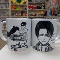 Кружка Атака Титанов - Мемный Леви (Attack on Titan)