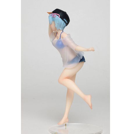 Фигурка Рем в кепке - Жизнь с нуля (Re:Zero - Rem Swimwear Version) 23 см изображение 2