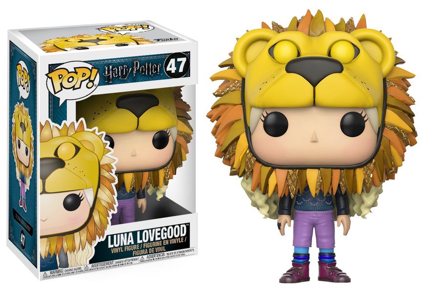 Фигурка Funko POP! Полумна Лавгуд (Luna Lovegood with Lion Head)