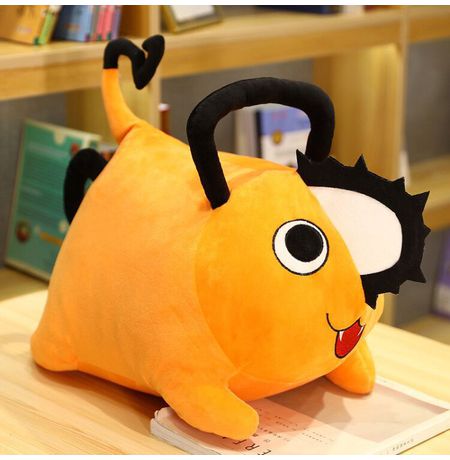 Мягкая игрушка Почита с зубками - Человек Бензопила (Chainsaw Man) 28 см