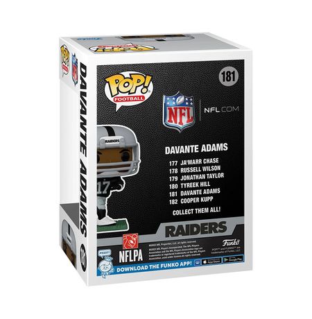 Фигурка Funko POP! NFL - Даванте Адамс (Las Vegas Raiders - Davante Adams) изображение 3