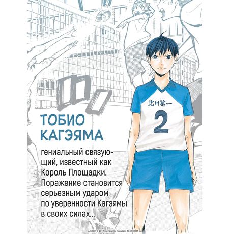 Волейбол! Том 1. Хината и Кагэяма. Вид с высоты изображение 6