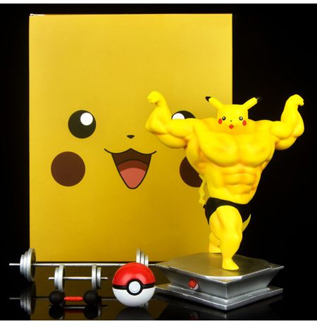 Фигурка Покемон - Пикачу с мускулами (Pokemon - Pikachu) УЦЕНКА
