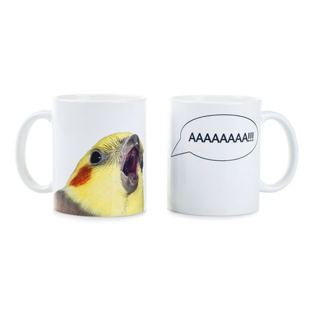 Кружка Попугай кричит УЦЕНКА