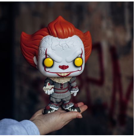 Фигурка Funko POP! Пеннивайз - ОНО (Pennywise - IT) Super Sized изображение 2