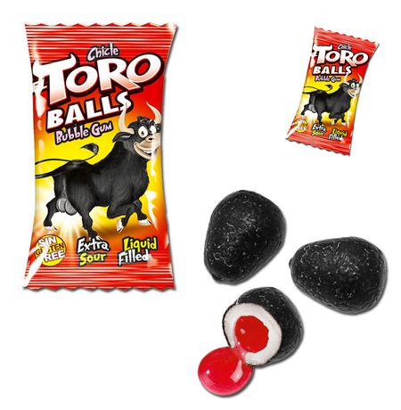Жевательная резинка Яйцо Быка El Toro (клубничный вкус)
