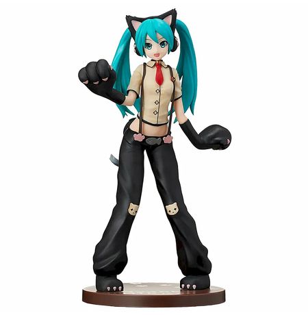 Фигурка Хатсуне Мику Кошка (Hatsune Miku Kitty Cat) 23 см Лицензия