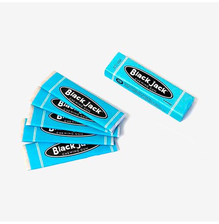 Жевательная резинка Black Jack, лакрица
