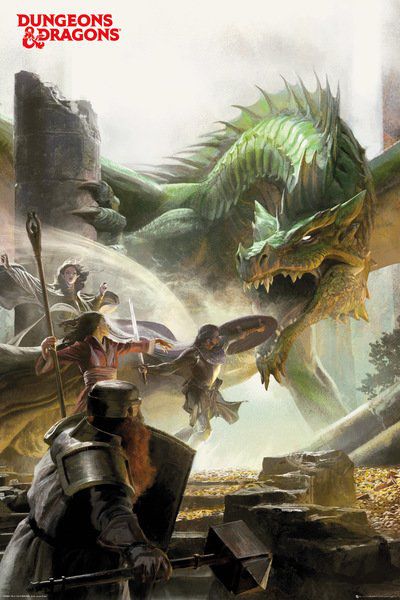 Постер Подземелья и драконы (Dungeons & Dragons)
