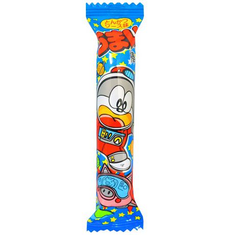 Кукурузный снэк Umaibo со вкусом Овощного соуса и бекона, 6г