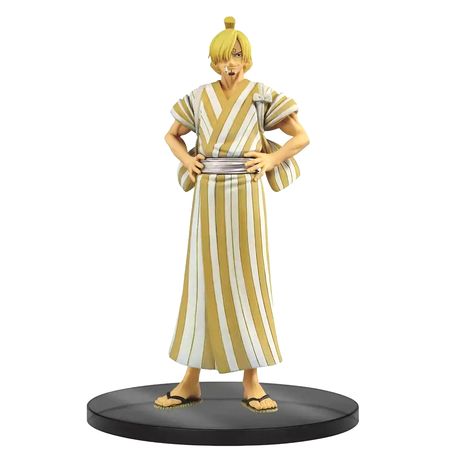 Фигурка One Piece - Санджи Винсмок (Vinsmoke Sanji Wanokuni Banpresto) 17 см лицензия изображение 2