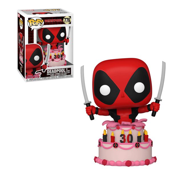 Фигурка Funko POP! Дэдпул в торте (30th Anniversary Deadpool in Cake)